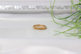 vergoldete ring forever motiv
