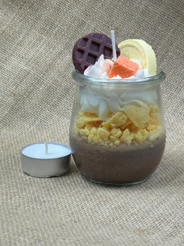 🍫 Choco Vanilla Crunch – Duftkerze