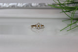 ring mit schöne blumen, kinderschmuck