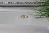 ring mit eckige stein, kinderschmuck