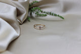 ring mit eckige stein, kinderschmuck