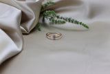 ring mit eckige stein, kinderschmuck