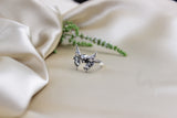 death kopf motiv silber ring
