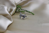 death kopf motiv silber ring