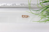 ring mit never end motiv