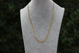 Modernes Herz-Design: Gepflegter Casual Style mit Gold-plattiertem Titanstahl-Halskette