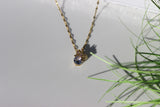 Exklusiver Damenschmuck: Geometrischer Titan Stahl Gold Plated