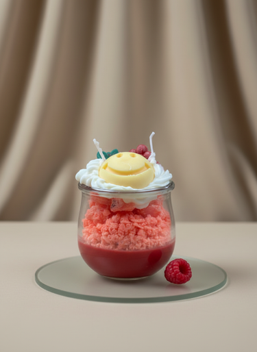 Duftkerze im Glas fruchtig frisch duftend