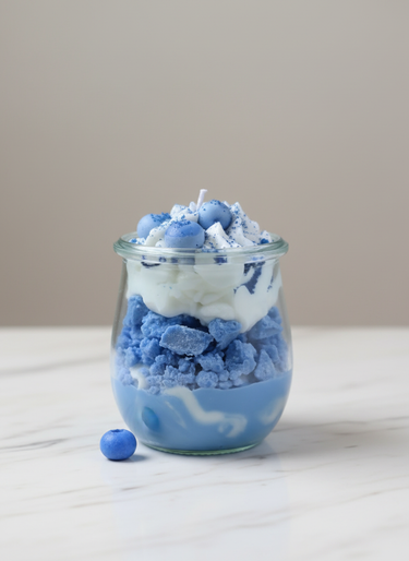 Duftkerze aus Sojawachs in Eiscreme-Design Geschenk zu Weihnachten