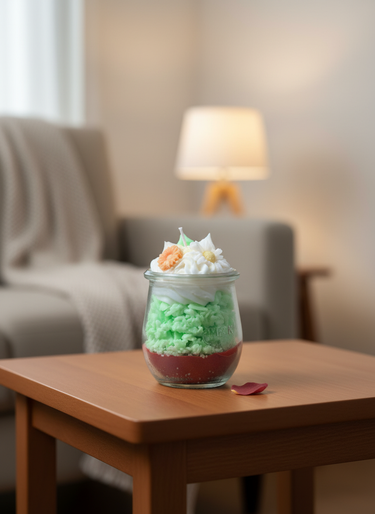 Duftkerze aus Sojawachs im Vintage-Design