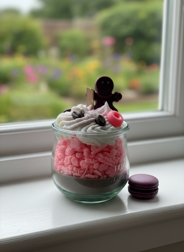 Duftkerze aus Sojawachs im Glas