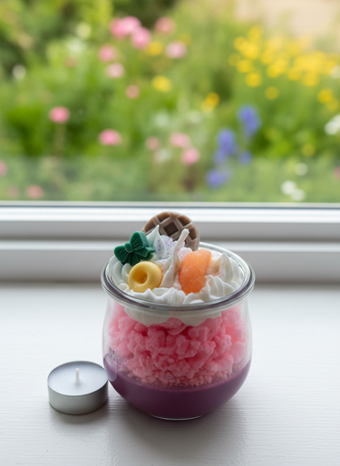 Vegane Duftkerze Sweet Bow aus Sojawachs