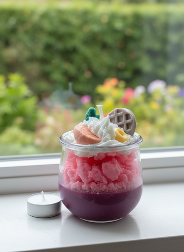 Duftkerze im Weckglas aus Sojawachs