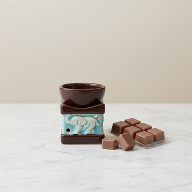 Klassische Duftlampe - Elefanten