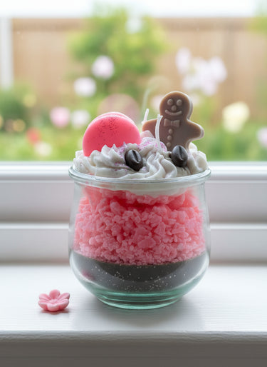 Geschenk Duftkerze im Glas aus Sojawachs