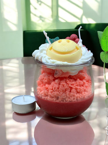 Duftkerze im Glas fruchtig frisch duftend