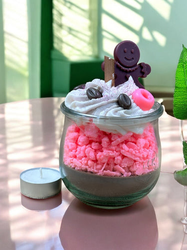 Duftkerze aus Sojawachs im Glas