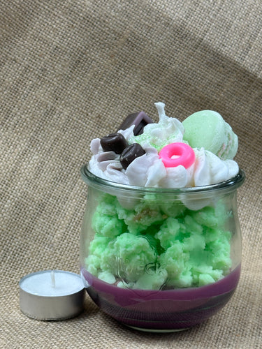 🍬 Duftkerze "Süße Versuchung im Glas"