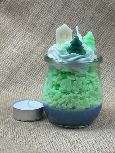 🏔️ Alpine Breeze Duftkerze – Mittelgroßes Waldidyll im Glas | Modekerzen