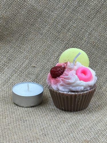 Fruchtige Cupcake Duftkerze