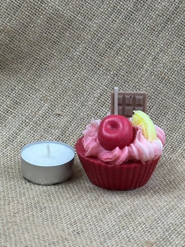 Vegane Cupcake Duftkerze Geschenkidee