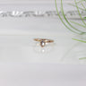 ring mit glas stein