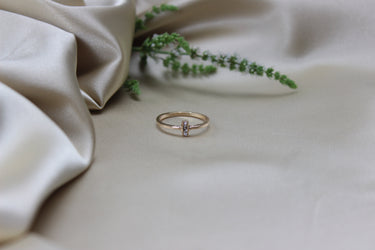 ring mit eckige stein, kinderschmuck