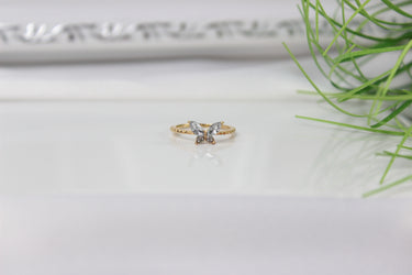 ring mit butterfly motiv, kinderschmuck