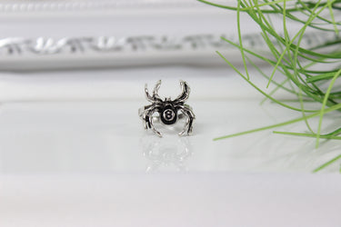 spider silber ring