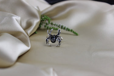 spider silber ring