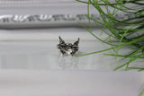 death kopf motiv silber ring