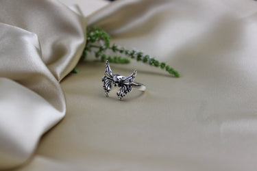 death kopf motiv silber ring