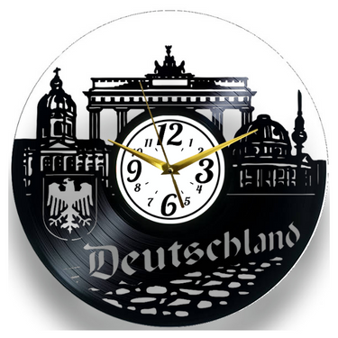 Schallplattenuhr Deutschland