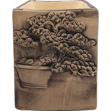 Handbemalte Bonsai-Duftlampe– Schiefer