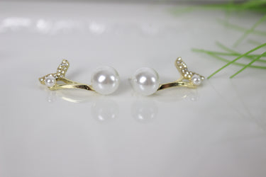 Elegante Damenohrringe mit Perlen - Schmuck für den speziellen Anlass